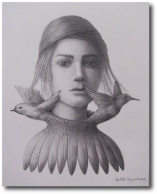 Judith Vergara Garcia
May I Fly?, 2017
8" x 10"